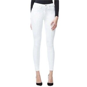 Good American Good Legs High Waisted White Skinny Jeans 29" Inseam Size 18 NWT’s